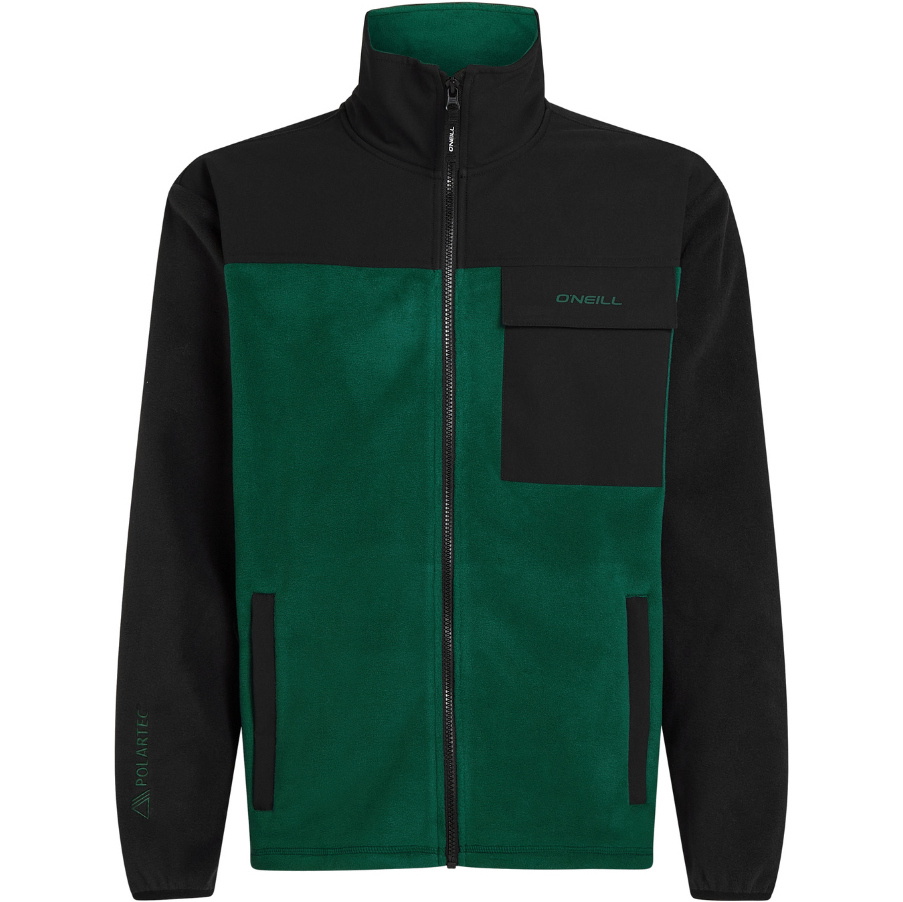 2025 O'Neill Mens FWC'Peak Polartec Hyperfleece 2350131 - Emerald Envy Colour Block